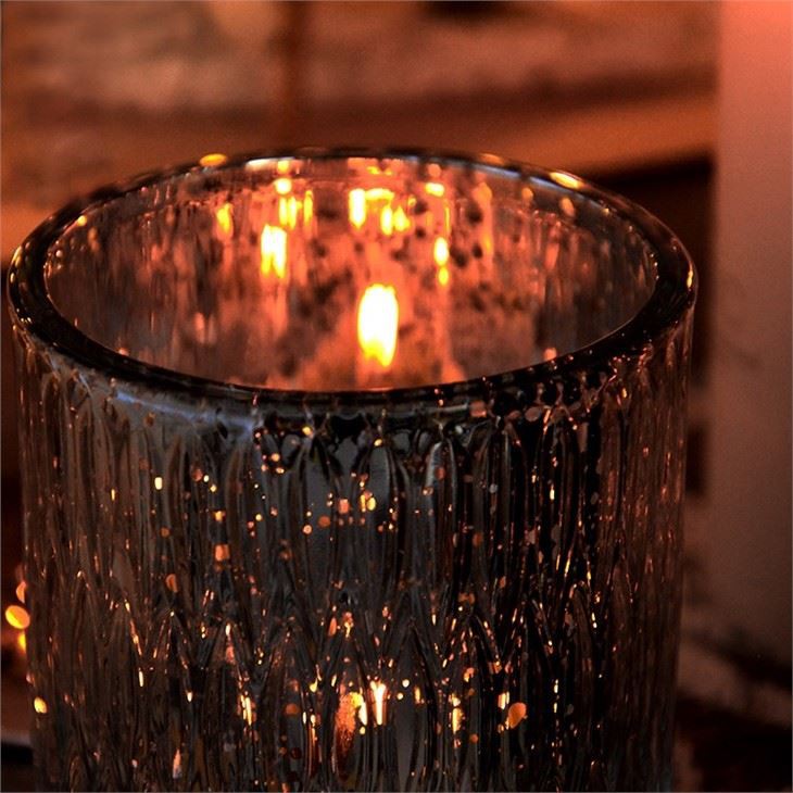 Colorful Customize Glass Candle Holder