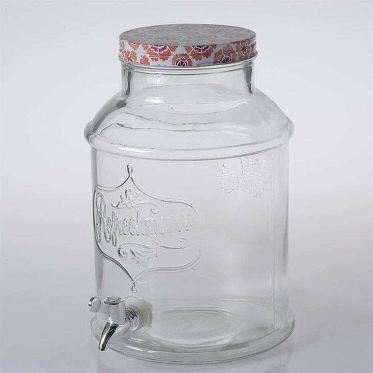 Glass Dispensers Juice Beverage Dispenser