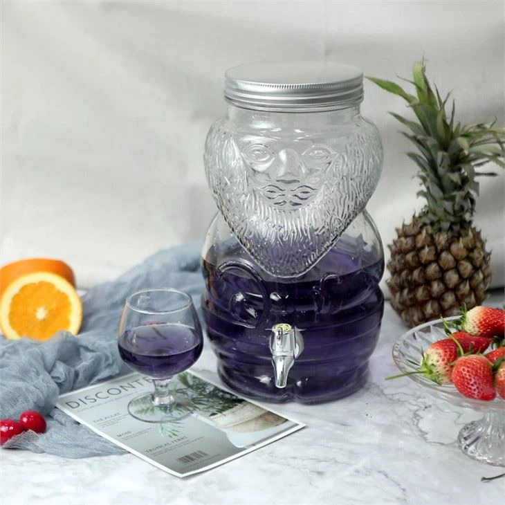 Glass Drinks Beverage Jar
