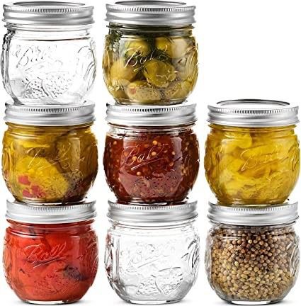 Glass Mason Storage Jar