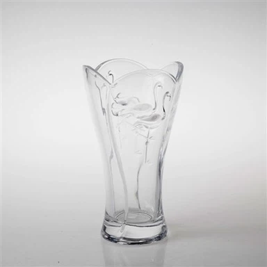 꽃용 투명 유리 꽃병