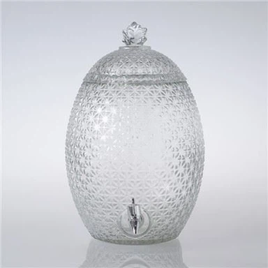 비산 방지 유리 음료 디스펜서